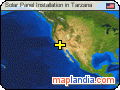 Solar Panel Installation in Tarzana satellite map
