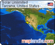 Solar Unlimited satellite map