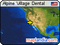 Alpine Village Dental satellite map