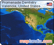 Promenade Dentistry satellite map