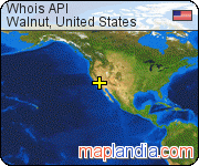 Whois API satellite map