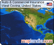 Auto & Commercial Insurance satellite map