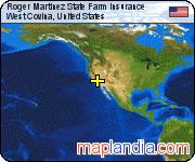 Roger Martinez State Farm Insurance satellite map