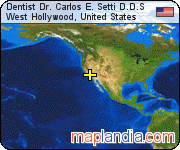 Dentist Dr. Carlos E. Setti D.D.S satellite map
