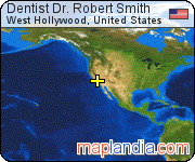 Dentist Dr. Robert Smith satellite map