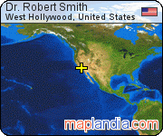 Dr. Robert Smith satellite map