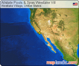 Allstate Pools & Spas Westlake Vill satellite map