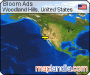 Bloom Ads satellite map
