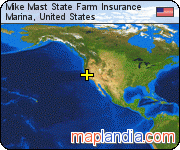Mike Mast State Farm Insurance satellite map