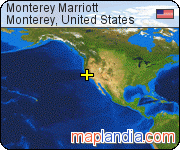 Monterey Marriott satellite map