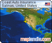 Coast Auto Insurance satellite map