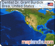 Dentist Dr. Grant Burdick satellite map