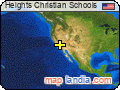 Heights Christian Schools satellite map