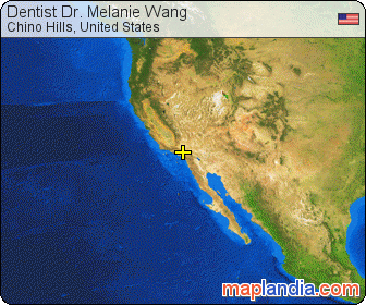 Dentist Dr. Melanie Wang satellite map