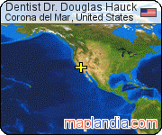 Dentist Dr. Douglas Hauck satellite map