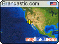 Brandastic.com satellite map