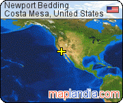 Newport Bedding satellite map
