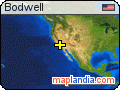 Bodwell satellite map