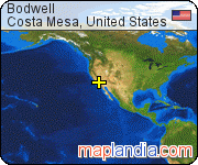 Bodwell satellite map