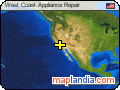 West Coast Appliance Repair satellite map