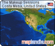 The Makeup Sessions satellite map