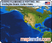 GEERS PLUMBING & HEATING, INC. satellite map