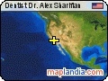 Dentist Dr. Alex Sharifian satellite map