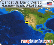 Dentist Dr. David Corradi satellite map
