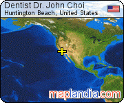 Dentist Dr. John Choi satellite map