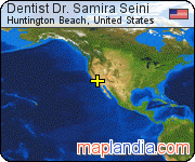 Dentist Dr. Samira Seini satellite map
