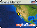 Irvine Marriott satellite map