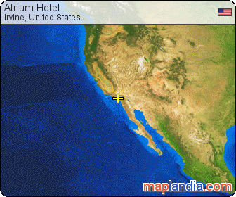 Atrium Hotel satellite map