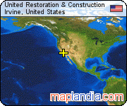 United Restoration & Construction satellite map