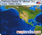 California Dentist Dr. Michael Choi satellite map