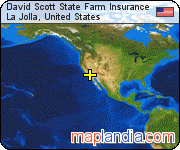 David Scott State Farm Insurance satellite map
