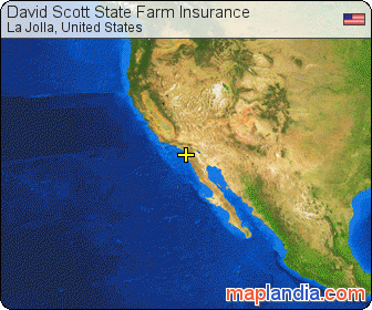 David Scott State Farm Insurance satellite map
