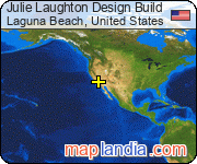 Julie Laughton Design Build satellite map
