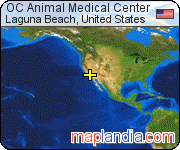OC Animal Medical Center satellite map