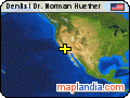 Dentist Dr. Norman Huefner satellite map