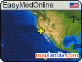 EasyMedOnline satellite map