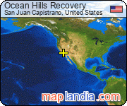 Ocean Hills Recovery satellite map