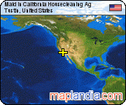 Maid in California Housecleaning Ag satellite map