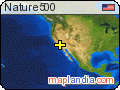 Nature500 satellite map