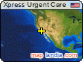 Xpress Urgent Care satellite map