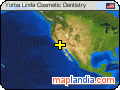 Yorba Linda Cosmetic Dentistry satellite map