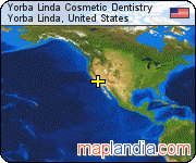 Yorba Linda Cosmetic Dentistry satellite map