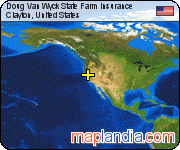 Doug Van Wyck State Farm Insurance satellite map
