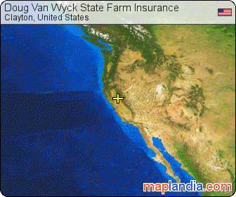 Doug Van Wyck State Farm Insurance satellite map
