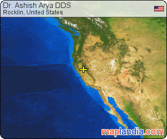 Dr. Ashish Arya DDS satellite map