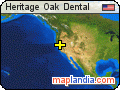 Heritage Oak Dental satellite map